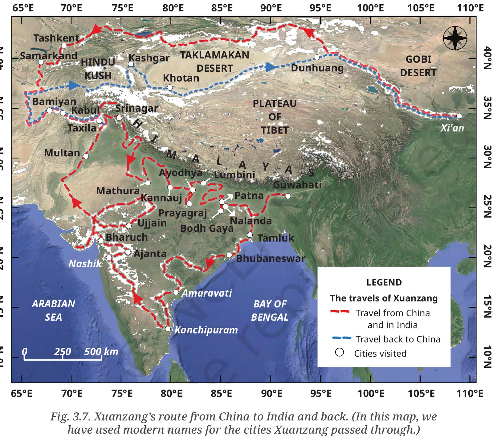 Fig.&nbsp;3.7, NCERT Exploring Society: India and Beyond Class 7 Part 2, Chapter 3.
