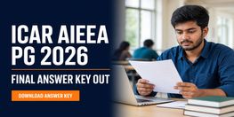 ICAR AIEEA PG 2026 Final Answer Key Out at NTA Portal