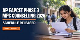 AP EAPCET MPC Phase 3 Counselling 2026 Schedule Released