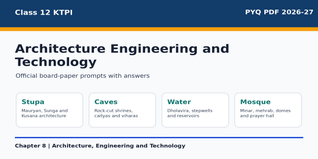 Class 12 KTPI Architecture Engineering and Technology PYQ PDF 2026