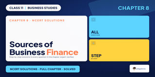 Class 11 Business Studies Chapter 8 NCERT Solutions 2026-27