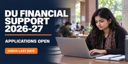 DU Financial Support Scheme 2026 27 Applications Open at dsw du ac in