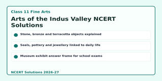 NCERT Solutions Class 11 Fine Arts Chapter 2 2026-27