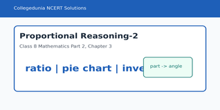 NCERT Solutions for Class 8 Maths Proportional Reasoning-2