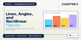 NCERT Class 11 Engineering Graphics Chapter 2 Book PDF 2026-27