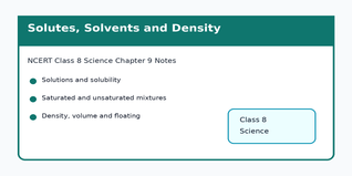 NCERT Class 8 Science Chapter 9 Notes 2026-27 Download PDF