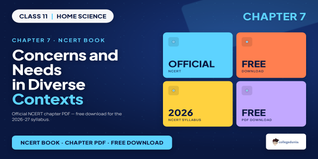 NCERT Class 11 Home Science Chapter 7 Book PDF 2026-27