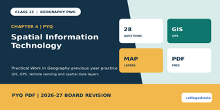 Class 12 Geography Spatial Information Technology PYQ PDF 2026-27