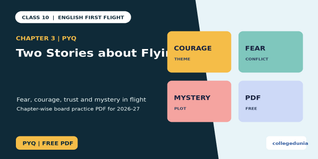 Class 10 English Two Stories about Flying PYQ PDF 2026-27
