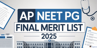 AP NEET PG Final Merit List 2025 Out for CQ Admissions; Check Details Here