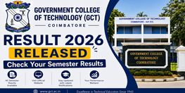 Government College of Technology Coimbatore Result 2026