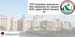 UTU Dehradun Announces PhD Admission for January 2025; Apply Before January 30