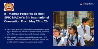 IT Madras Prepares To Host SPIC MACAY's 9th International Convention From May 20 to 26