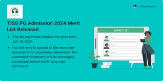 TISS PG Admission 2024 Merit List Released @tiss.edu; Check Direct Link Here