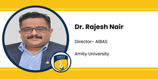 Amity University Gurgaon, Director - AIBAS: Dr. Rajesh Nair Interview