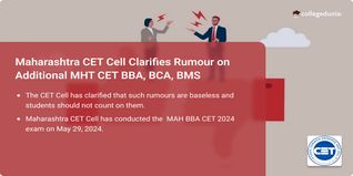 Maharashtra CET Cell Clarifies Rumour on Additional MHT CET BBA, BCA, BMS; Check Details Here