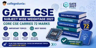 GATE CSE Subject Wise Weightage 2027: Core CSE Carries 72 Marks, Important Topics and Best Books