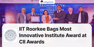 IIT Roorkee Bags Most Innovative Institute Award at CII Awards 2023; Check Details Here