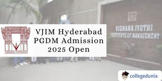 VJIM Hyderabad PGDM Admission 2025 Open; Apply Now