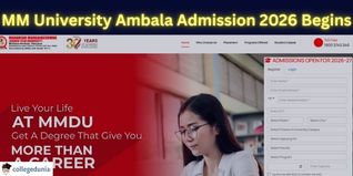 MM University Ambala Admission 2026 Begins at mmumullana.org; Get More Details Here