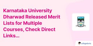 Karnataka University Dharwad Released Merit Lists for Multiple Courses, Check Direct Links