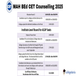 MAH B.Ed CET Round 3 Final Merit List Released, Institute Level Round on September 24