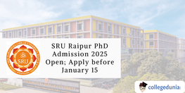 SRU Raipur PhD Admission 2025