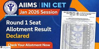 INI CET Jan 2026 Session Round 1 Seat Allotment Result Declared at aiimsexams.ac.in; Check Seat Allotment Here