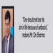 “One should not lose his aim in life because of setbacks”, reckons Mr. Om Sharma
