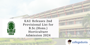 KAU Releases 2nd Provisional List for B.Sc.(Hons.) Horticulture Admission 2024; Check Details Here