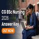 CG B.Sc Nursing 2026 Answer Key Released at vyapamcg.cgstate.gov.in; Check Last Date to Raise Objections