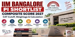 IIM Bangalore PI Shortlist Composite Score