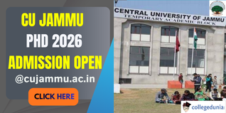 CU Jammu Invites Applications for PhD Admission 2026; Apply Till March 8