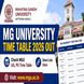 MG University Time Table 2026 Out @mgu.ac.in: Check MGU UG, PG Time Table Direct Link Here