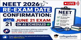 NEET 2026 Re-Exam Date Confirmation: June 21 Exam On as Scheduled