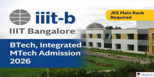 IIIT Bangalore Admission 2026 Schedule Released @iiitb.ac.in; JEE Main 2026 Rank Mandatory
