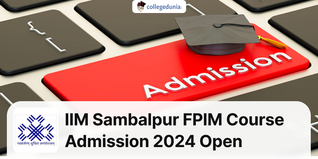IIM Sambalpur FPIM Course Admission 2024 Open; Early Bird Application Deadline is April 15