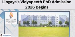 Lingayas Vidyapeeth PhD Admission 2026 Begins Apply by Dec 25