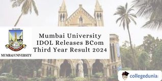 Mumbai University IDOL Releases BCom Third Year Result 2024; Check Details Here