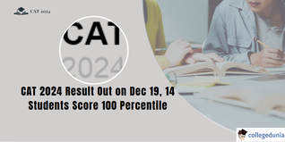 CAT 2024 Result Out on Dec 19, 14 Students Score 100 Percentile