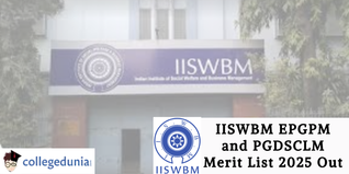 IISWBM EPGPM and PGDSCLM Merit List 2025 Out; Check Details Here