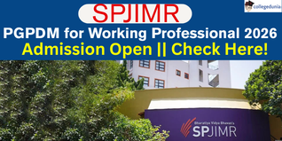 SPJIMR Begins PGPDM (Working Professionals) Admissions for 2026 Session; Applications Close December 23