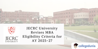 JECRC University Revises MBA Eligibility Criteria for AY 2025-27; Check Details Here