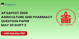 AP EAPCET 2026 May 20 Shift 2 Agriculture and Pharmacy Question Paper- Download Solution PDF