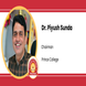 Prince College, Chairman: Dr. Piyush Sunda Interview