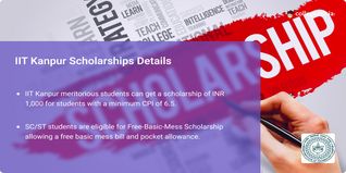 IIT Kanpur Offering Scholarships for Students; Check Details Here