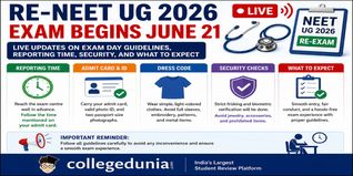 NEET UG 2026 Re-Exam Over: Check Live Updates, Difficulty Level and Paper Analysis