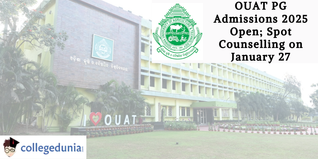 OUAT PG Admissions 2025 Open; Spot Counselling on January 27