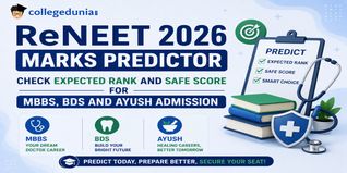 ReNEET 2026 Marks Predictor: Check Expected Rank and Safe Score for MBBS, BDS and Ayush Admission