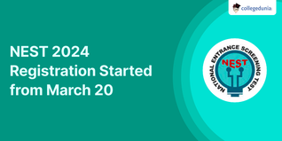 NEST 2024 Registration Started from March 20; Check Details Here